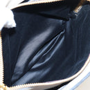 Miu Miu Tote Bag Leather 2way Beige Gold Auth 200436M-10