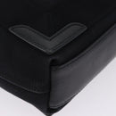 BALENCIAGA Navy Cabas XS Hand Bag Canvas Black 390346 Auth 200438A-9