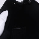 BALENCIAGA Navy Cabas XS Hand Bag Canvas Black 390346 Auth 200438A-19