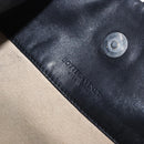 BOTTEGA VENETA INTRECCIATO Shoulder Bag Leather Black Gold 125263 Auth 200439V-10