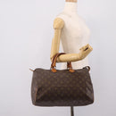 LOUIS VUITTON Monogram Speedy 35 Hand Bag M41524 LV Auth 200441A-20