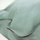Chloe Marcie Hand Bag Leather 2way Green Gold Auth 200450V-14