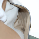 Chloe Marcie Hand Bag Leather 2way Green Gold Auth 200450V-19