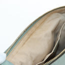 Chloe Marcie Hand Bag Leather 2way Green Gold Auth 200450V-26