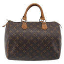 LOUIS VUITTON Monogram Speedy 30 Hand Bag M41526 LV Auth 200452-2