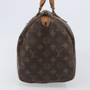 LOUIS VUITTON Monogram Speedy 30 Hand Bag M41526 LV Auth 200452-4