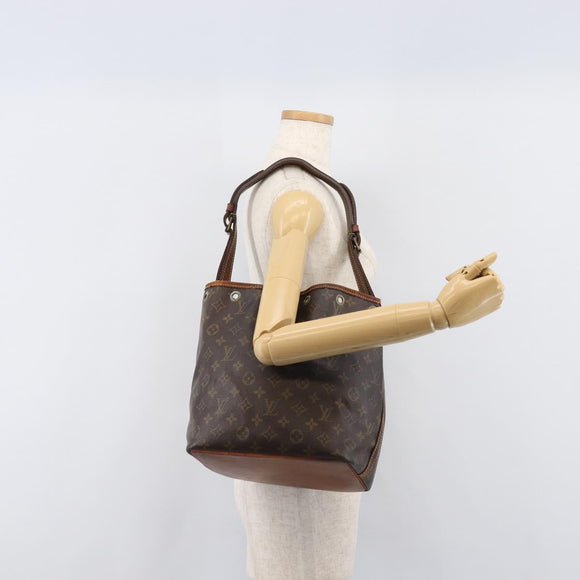 LOUIS VUITTON Monogram Petit Noe Shoulder Bag M42226 LV Auth 200453