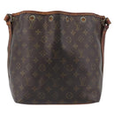 LOUIS VUITTON Monogram Petit Noe Shoulder Bag M42226 LV Auth 200453-2