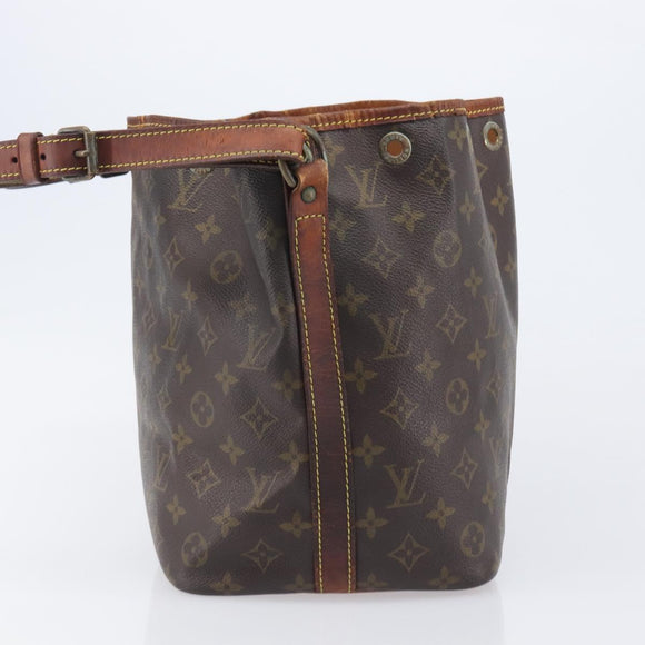 LOUIS VUITTON Monogram Petit Noe Shoulder Bag M42226 LV Auth 200453
