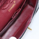 CHANEL Chain Matelasse 23 Shoulder Bag Lamb Skin Black Gold CC Auth 200454SAM-19