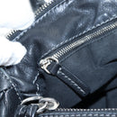 Chloe Paddington Hand Bag Leather Black Gold Silver Auth 200455V-24