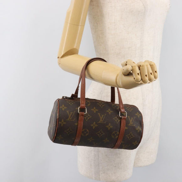 LOUIS VUITTON Monogram Papillon 22 Hand Bag M51367 LV Auth 200456