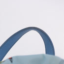 PRADA Backpack Nylon Light Blue Silver Auth 200461-15