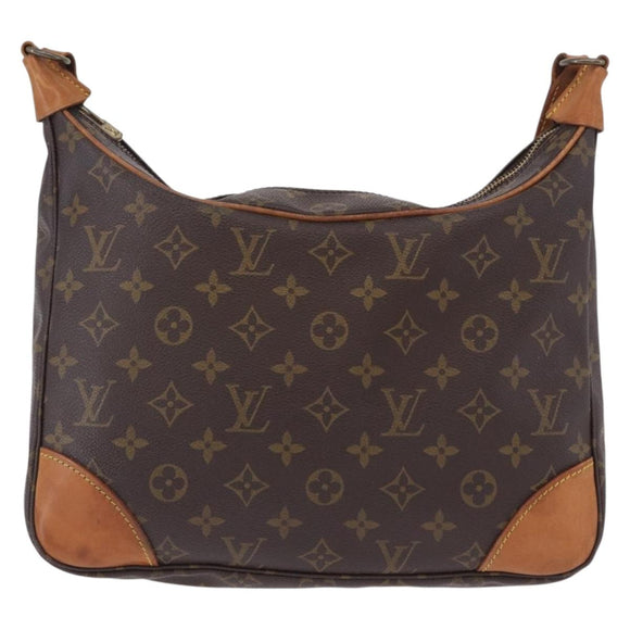 LOUIS VUITTON Monogram Boulogne 30 Shoulder Bag M51265 LV Auth 200463