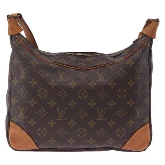 LOUIS VUITTON Monogram Boulogne 30 Shoulder Bag M51265 LV Auth 200463