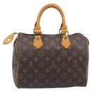 LOUIS VUITTON Monogram Speedy 25 Hand Bag M41528 LV Auth 200464-2