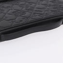 CHANEL Icon iPad Case Leather Black Gold CC Auth 200467-8