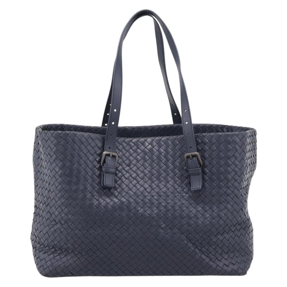 BOTTEGA VENETA INTRECCIATO Tote Bag Leather Navy Auth 200469V