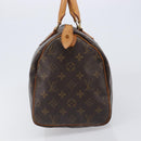 LOUIS VUITTON Monogram Speedy 30 Hand Bag M41526 LV Auth 200472-5