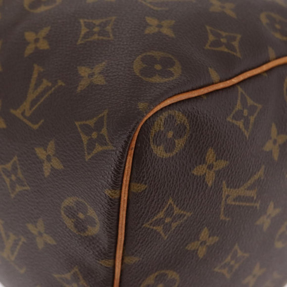 LOUIS VUITTON Monogram Speedy 35 Hand Bag M41524 LV Auth 200473V