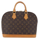 LOUIS VUITTON Monogram Alma Hand Bag M51130 LV Auth 200474V-3