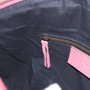 BALENCIAGA Clutch Bag Leather Pink Auth 200479M-21