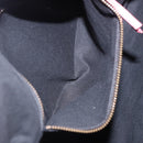 BALENCIAGA Clutch Bag Leather Pink Auth 200479M-22