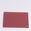 BALENCIAGA Clutch Bag Leather Pink Auth 200479M-12