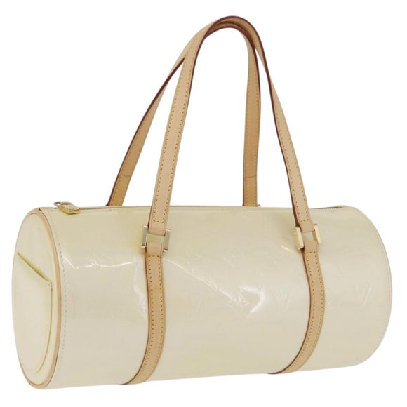 LOUIS VUITTON Monogram Vernis Bedford Hand Bag Perle M91006 LV Auth 200480V