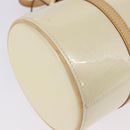 LOUIS VUITTON Monogram Vernis Bedford Hand Bag Perle M91006 LV Auth 200480V-15