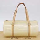 LOUIS VUITTON Monogram Vernis Bedford Hand Bag Perle M91006 LV Auth 200480V-12