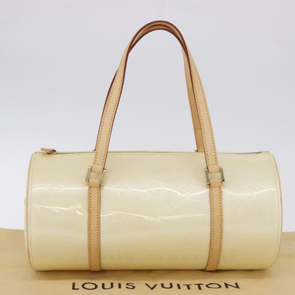 LOUIS VUITTON Monogram Vernis Bedford Hand Bag Perle M91006 LV Auth 200480V