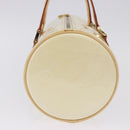 LOUIS VUITTON Monogram Vernis Bedford Hand Bag Perle M91006 LV Auth 200480V-4