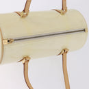 LOUIS VUITTON Monogram Vernis Bedford Hand Bag Perle M91006 LV Auth 200480V-7