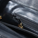 CHANEL Matelasse Backpack Caviar Skin Black Gold CC Auth 200481V-26