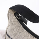 PRADA Hand Pouch Hand Bag Canvas Gray Auth 200483A-16