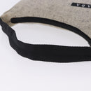 PRADA Hand Pouch Hand Bag Canvas Gray Auth 200483A-8