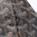 GOYARD Saint Louis GM Tote Bag PVC Canvas Black Auth 200501A-19