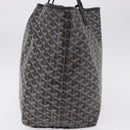 GOYARD Saint Louis GM Tote Bag PVC Canvas Black Auth 200501A-5