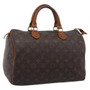 LOUIS VUITTON Monogram Speedy 30 Hand Bag M41526 LV Auth 200504-1