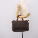 LOUIS VUITTON Monogram Speedy 30 Hand Bag M41526 LV Auth 200504-21