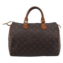 LOUIS VUITTON Monogram Speedy 30 Hand Bag M41526 LV Auth 200504-2