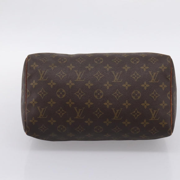 LOUIS VUITTON Monogram Speedy 30 Hand Bag M41526 LV Auth 200504