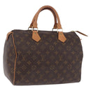 LOUIS VUITTON Monogram Speedy 30 Hand Bag M41526 LV Auth 200508SAV-1