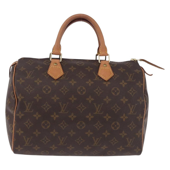 LOUIS VUITTON Monogram Speedy 30 Hand Bag M41526 LV Auth 200508SAV