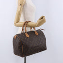 LOUIS VUITTON Monogram Speedy 30 Hand Bag M41526 LV Auth 200508SAV-23