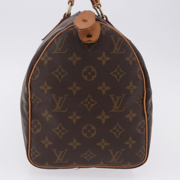 LOUIS VUITTON Monogram Speedy 30 Hand Bag M41526 LV Auth 200508SAV
