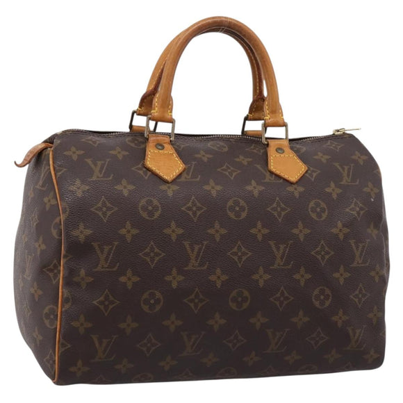 LOUIS VUITTON Monogram Speedy 30 Hand Bag M41526 LV Auth 200515A