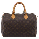 LOUIS VUITTON Monogram Speedy 30 Hand Bag M41526 LV Auth 200515A-2