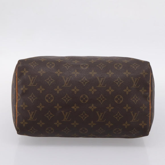LOUIS VUITTON Monogram Speedy 30 Hand Bag M41526 LV Auth 200515A